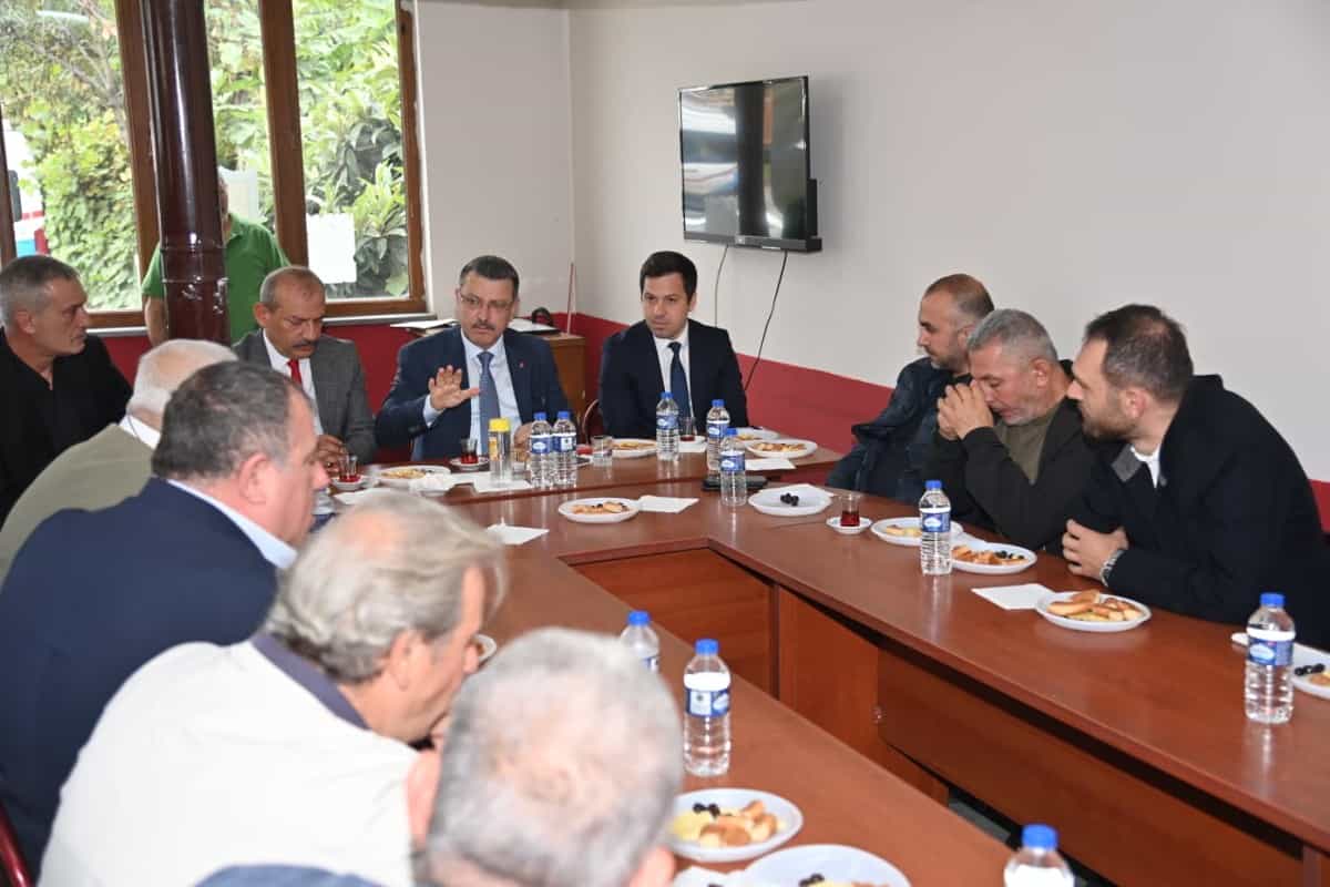 Başkan Genç, Şoför Esnafıyla Bir Araya Geldi