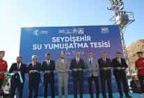 baskan altay seydisehire kazandirilan 65 milyon liralik su yumusatma tesisini acti