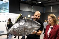 bu sergide sanat kulturle harmanlandi