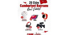 canik belediyesinin duzenledigi 29 ekim cumhuriyet bayrami ozel cekilisiyle vatandaslar hediyelerle bulusuyor