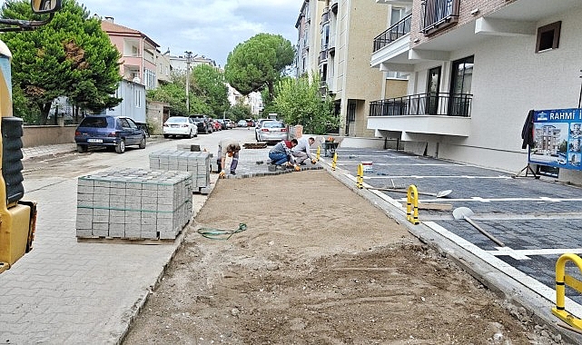 edremit belediyesinde altyapi calismalari devam ediyor