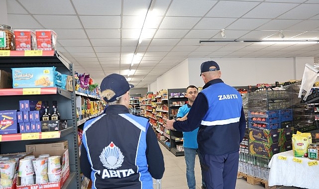 kartepede marketlerde siki denetim