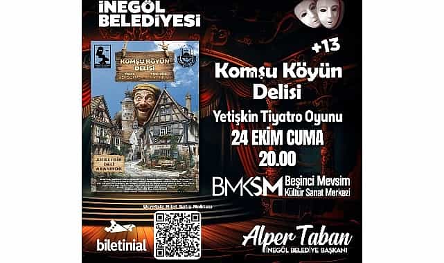 komsu koyun delisi tiyatro oyunu biletleri ucretsiz satisa cikiyor