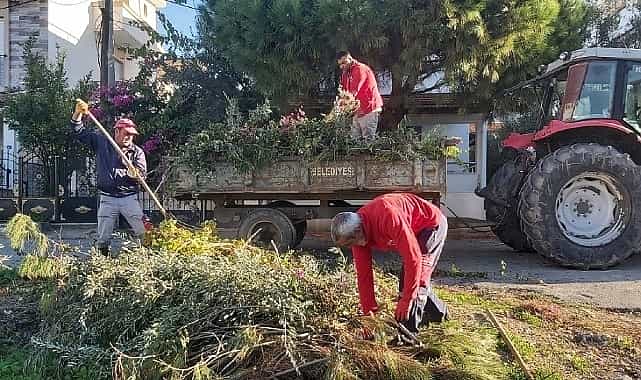 mendereste atiklar toplaniyor