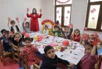 nevsehirde cocuklara yonelik cumhuriyet bayrami etkinligi