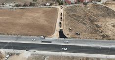 selcukluda asfalt calismalari devam ediyor