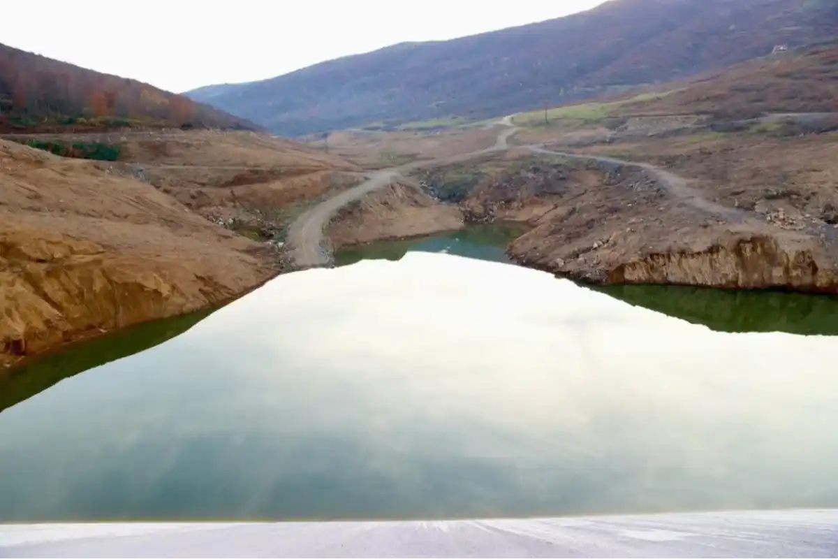 Ordu Korgan Barajı’nda Su Tutma İşlemi Başladı