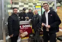 Edirne Keşan’da AK Parti Gençlik Kolları’ndan 10 Kasım Anısına Rozet Dağıtımı