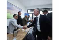 baskan buyukakin agrililarla bir araya geldi