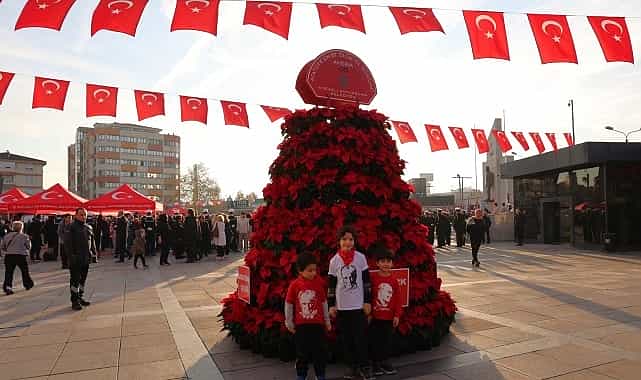 buyuksehirden 10 kasima ozel 1087 ataturk cicegi