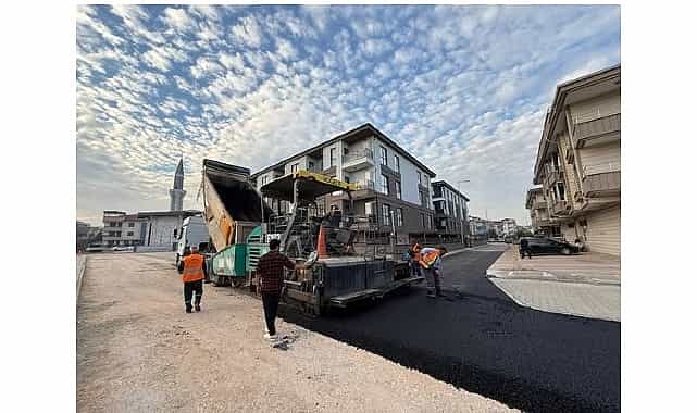 inegol belediyesinden 3 bolgede asfalt hamlesi