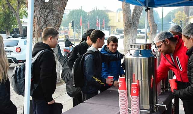 odemis belediyesinden soguk sabahlar icin sicak dokunus