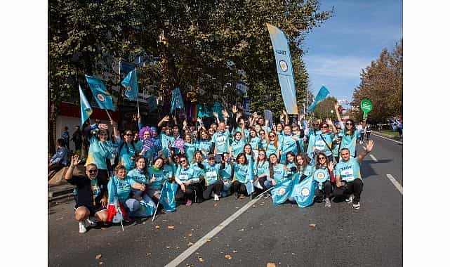 tegv 47 istanbul maratonuna katildi