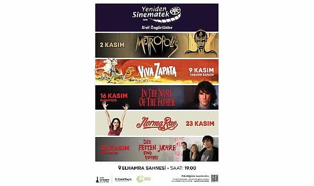 yeniden sinematekten sivil ozgurlukler seckisi