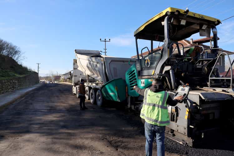 Altındere’de altyapı tamamlandı, üstyapı yenileniyor