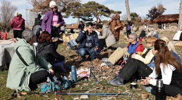 Kütahya’da Gelinkayası Rotasında Sağlıklı Yaşam