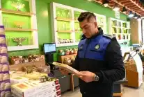 Bozüyük’te Yılbaşı Öncesi Kuruyemişçilere Denetim