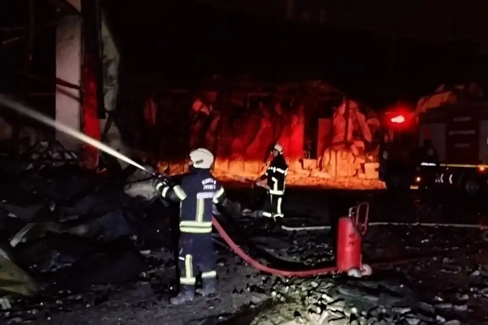 Kayseri Büyükşehir İtfaiyesi, Kırıkkale’de Müdahaleye Katıldı