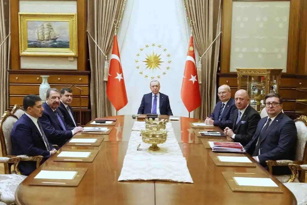 Cumhurbaşkanı Erdoğan, ATO Başkanı Baran ve Ankara Heyetiyle Görüştü