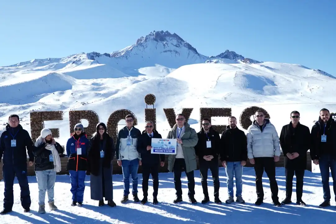 Kayseri Büyükşehir, Türk Kayak Merkezleri Birliği’ni Konuk Etti