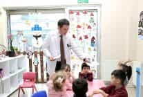 baskan erkan aydin meslegini cocuklara tanitti