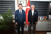 baskan olmezden baskan topalogluna nezaket ziyareti