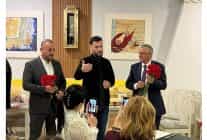 baskan topaloglu kazak ogretmenlerle bir araya geldi