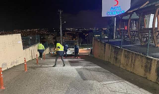 buyuksehirden buzlanmaya karsi yogun mesai