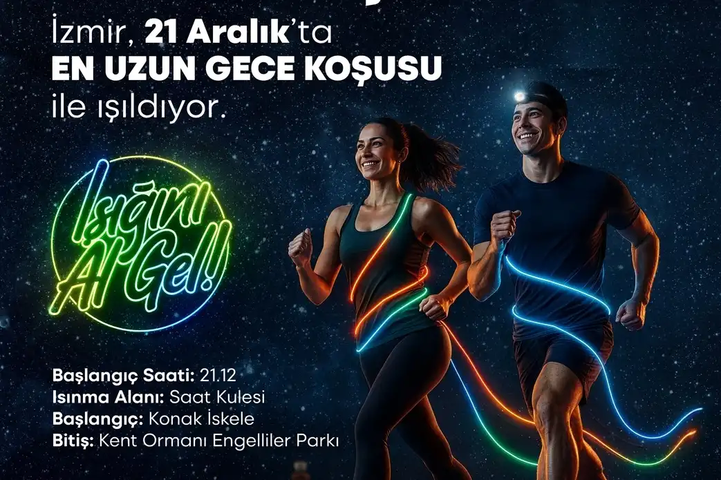 İzmirliler Yılın En Uzun Gecesinde Koşacak