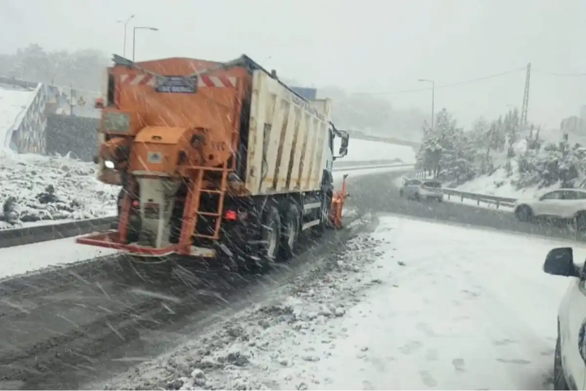 Gaziantep’te Karla Mücadelede Tüm Ekipler Sahada