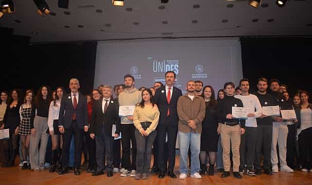 ege universitesi unides sertifika torenine ev sahipligi yapti