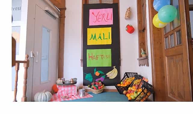 engelsiz yasam merkezinde yerli mali haftasi kutlandi