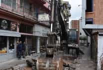 gemlikte yol calismalari hiz kesmeden devam ediyor