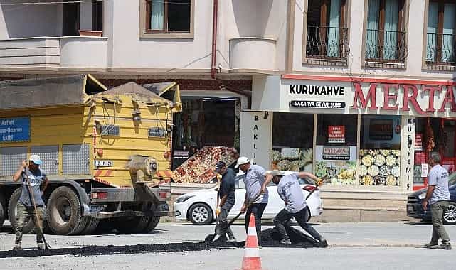 geyve belediyesi 2025te ilmek ilmek parke isledi