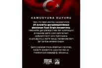 konser erteleme duyurusu