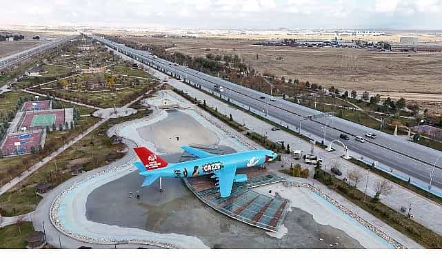 konya buyuksehir sehre gelenleri gazze mesajiyla karsiliyor