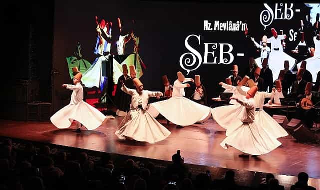 mevlananin hakka vuslati seb i arus sema toreni ile anilacak