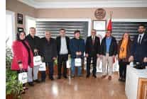 muhtarlardan baskan topalogluna ziyaret