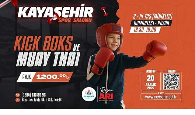 nevsehirde minikler ve yetiskinler icin kick boks ve muay thai kurslari