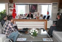 ogretmenlerden baskan topalogluna ziyaret