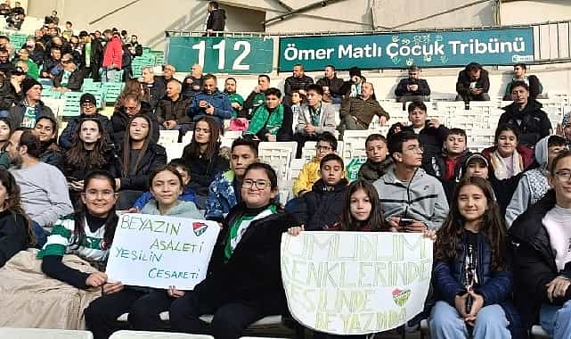 osmangazili cocuklardan bursaspora tam destek