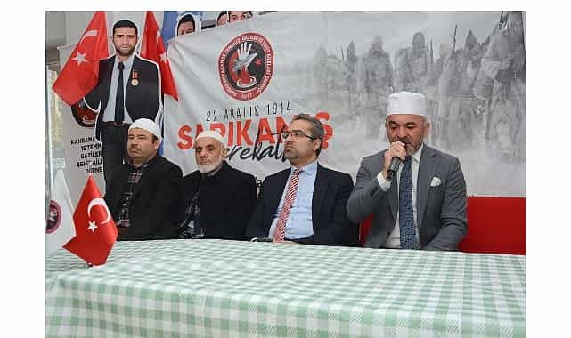 sarikamis sehitleri dualarla anildi