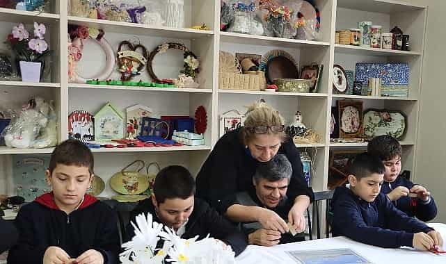 ureten engelliler merkezi maltepeli ogrencileri konuk etti