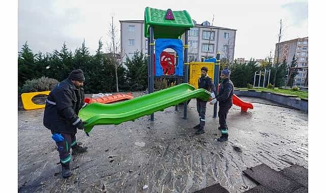 yangin sonrasi ahi evran parki kisa surede yenilendi