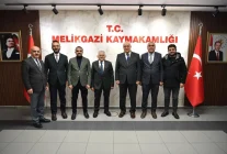 Kayseri Büyükşehir Belediyesi’nden Kaymakamlara Ziyaret