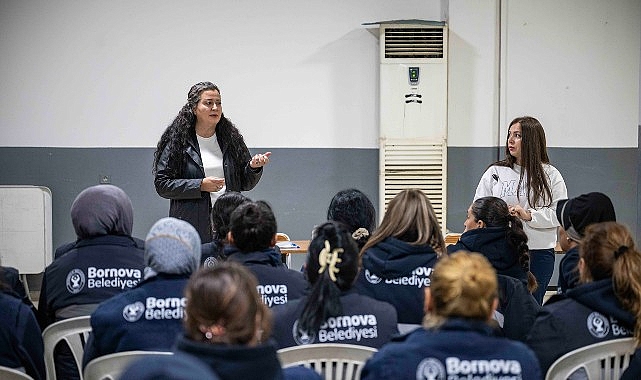 belediye personeline rahim agzi kanserine karsi bilgilendirme calismasi