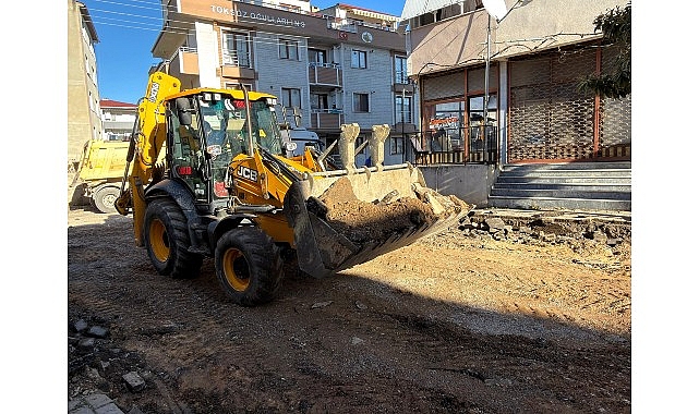 darica mevlana caddesi yenileniyor