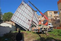 izmir buyuksehir belediyesi ekiplerinin saganak ve firtina mesaisi