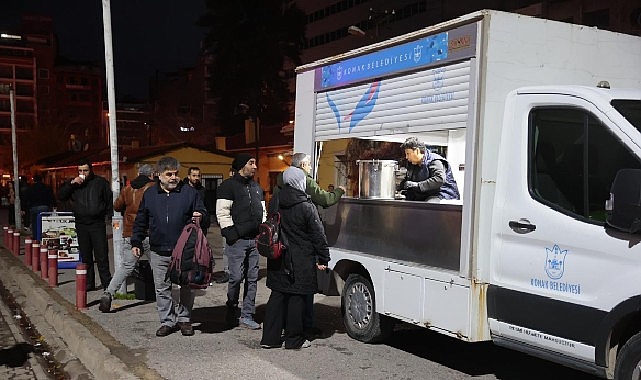 konak belediyesinden sicak dokunus