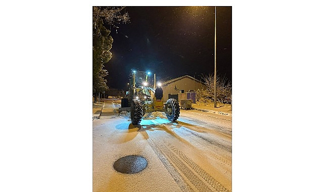 malkara belediyesi karla mucadelede teyakkuzda